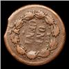 Image 3 : 1863 Indian Double Mint Error Civil War Token 1c Grades g+