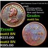 Image 1 : 1863 Common Cause F-135/441 R-2 Civil War Token 1c Grades Select Unc BN