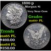 Image 1 : 1896-p Morgan Dollar $1 Grades Choice Unc+ PL