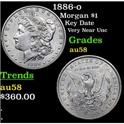 1886-o Morgan Dollar $1 Grades Choice AU/BU Slider