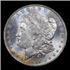 Image 2 : 1884-o Colorfully Toned Morgan Dollar $1 Grades Select+ Unc
