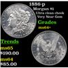 Image 1 : 1886-p Morgan Dollar $1 Grades Choice+ Unc