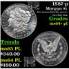 Image 1 : 1887-p Morgan Dollar $1 Grades Choice Unc+ PL