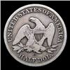 Image 3 : 1854-o Seated Half Dollar 50c Grades f, fine