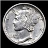 Image 2 : 1919-p Mercury Dime 10c Grades Choice AU/BU Slider