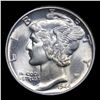 Image 2 : 1944-p Mercury Dime 10c Grades Choice+ Unc