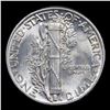 Image 3 : 1944-p Mercury Dime 10c Grades Choice+ Unc