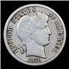 Image 2 : 1910-d Barber Dime 10c Grades f+