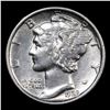 Image 2 : 1925-p Mercury Dime 10c Grades Choice AU