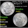 Image 1 : 1890-p Vam 19 R5 Morgan Dollar $1 Grades Select+ Unc