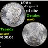 Image 1 : 1878-s Morgan Dollar $1 Grades Select Unc