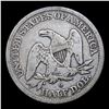 Image 3 : 1845-o No Drapery Seated Half Dollar 50c Grades vf, very fine