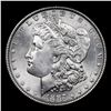 Image 2 : 1887-p Morgan Dollar $1 Grades GEM Unc