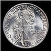 Image 3 : 1941-p Mercury Dime 10c Grades Choice Unc
