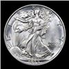 Image 2 : 1935-p Walking Liberty Half Dollar 50c Grades Choice Unc