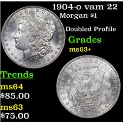1904-o vam 22  Morgan Dollar $1 Grades Select+ Unc