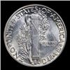 Image 3 : 1945-p Mercury Dime 10c Grades Choice+ Unc