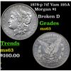Image 1 : 1878-p 7tf Vam 195A Morgan Dollar $1 Grades Select Unc