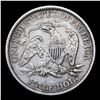 Image 3 : 1876-p WB-101 Seated Half Dollar 50c Grades vf++