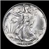 Image 2 : 1945-p Walking Liberty Half Dollar 50c Grades GEM Unc