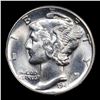 Image 2 : 1941-d Mercury Dime 10c Grades Select Unc FSB
