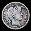 Image 2 : 1901-o Barber Dime 10c Grades vf+