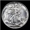 Image 2 : 1943-p Walking Liberty Half Dollar 50c Grades GEM Unc