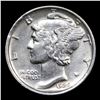 Image 2 : 1926-d Mercury Dime 10c Grades Select+ Unc