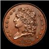 Image 2 : 1833 C-1 Classic Head half cent 1/2c Grades Select Unc BN