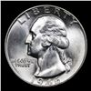 Image 2 : 1946-p Washington Quarter 25c Grades GEM+ Unc