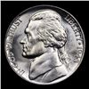 Image 2 : 1943-p Jefferson Nickel 5c Grades Choice Unc+ 5fs