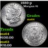 Image 1 : 1889-p Morgan Dollar $1 Grades Choice Unc