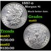 Image 1 : 1887-o Morgan Dollar $1 Grades Select Unc