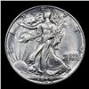 Image 2 : 1939-p Walking Liberty Half Dollar 50c Grades Choice AU/BU Slider