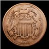 Image 2 : 1865 Two Cent Piece 2c Grades vg details