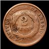 Image 3 : 1865 Two Cent Piece 2c Grades vg details