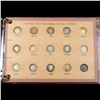 Image 8 : Partial Barber Dime Book 1892-1916 67 coins Grades
