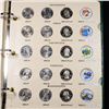 Image 6 : Partial Washington state Quarter Book 1999-2003 68 coins Grades