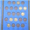 Image 4 : Partial Buffalo Nickel Book 1919-1937 21 coins Grades