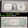 Image 1 : *Star Note * 1957A $1 Blue Seal Silver Certificate vf++