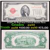 Image 1 : 1928G $2 Red seal United States Note Select AU