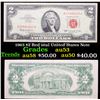 Image 1 : 1963 $2 Red seal United States Note Select AU