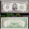 Image 1 : 1928B $5 Green Seal Federal Reserve Note (Richmond, VA) Redeemable In Gold vf+