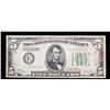 Image 2 : 1928B $5 Green Seal Federal Reserve Note (Richmond, VA) Redeemable In Gold vf+