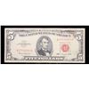 Image 2 : 1963 $5 Red Seal Untied States Note xf+