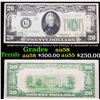 Image 1 : 1928B $20 Green Seal Federal Reserve Note (Chicago, IL) Redeemable In Gold Choice AU/BU Slider