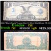 Image 1 : 1899 "Black Eagle" Large Size $1 Silver Certificate FR-233 f, fine