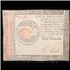 Image 3 : ***Auction Highlight*** Continental Currency January 14th, 1779 $4 Fr-CC90 Sig C. Cist Choice CU (fc