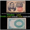Image 1 : 1874 US Fractional Currency Ten Cent Note 5th Issue Fr1265 Choice AU
