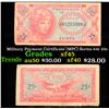 Image 1 : Military Payment Certificate (MPC) Series 641 25c xf+